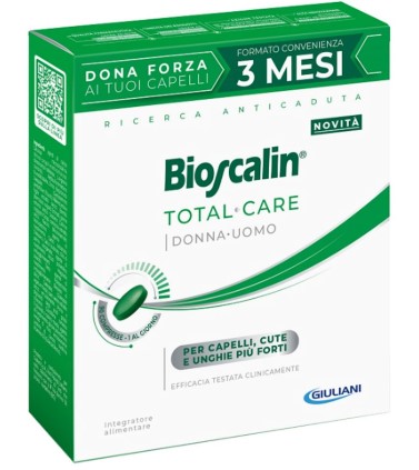 Bioscalin total care - integratore per la salute dei capelli - 90 compresse (3 mesi)